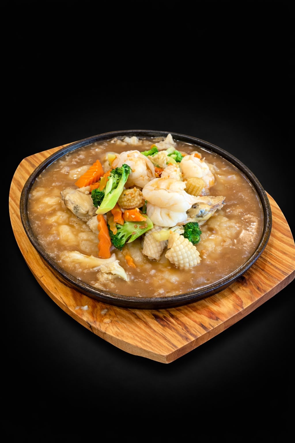 Rad Na Seafood on Hot Plate